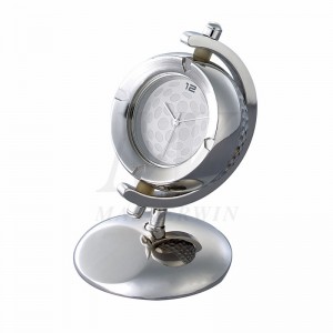Reloj de cuarzo de mesa de metal_B86159